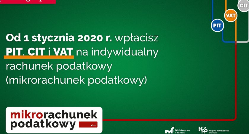 Mikrorachunek podatkowy od 1 stycznia 2020 r.