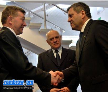 Minister gospodarki odwiedził SM Mlekpol