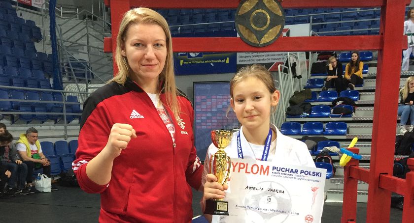 Amelia Zaręba z ZKKK brązową medalistką Pucharu Polski Młodzików w Karate Kyokushin