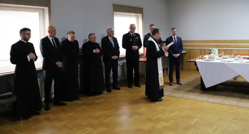 Spotkanie opłatkowe w Komendzie Powiatowej PSP w Zambrowie