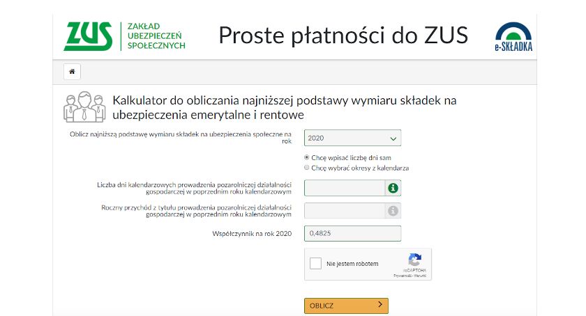 „Mały ZUS” za styczeń 2020 