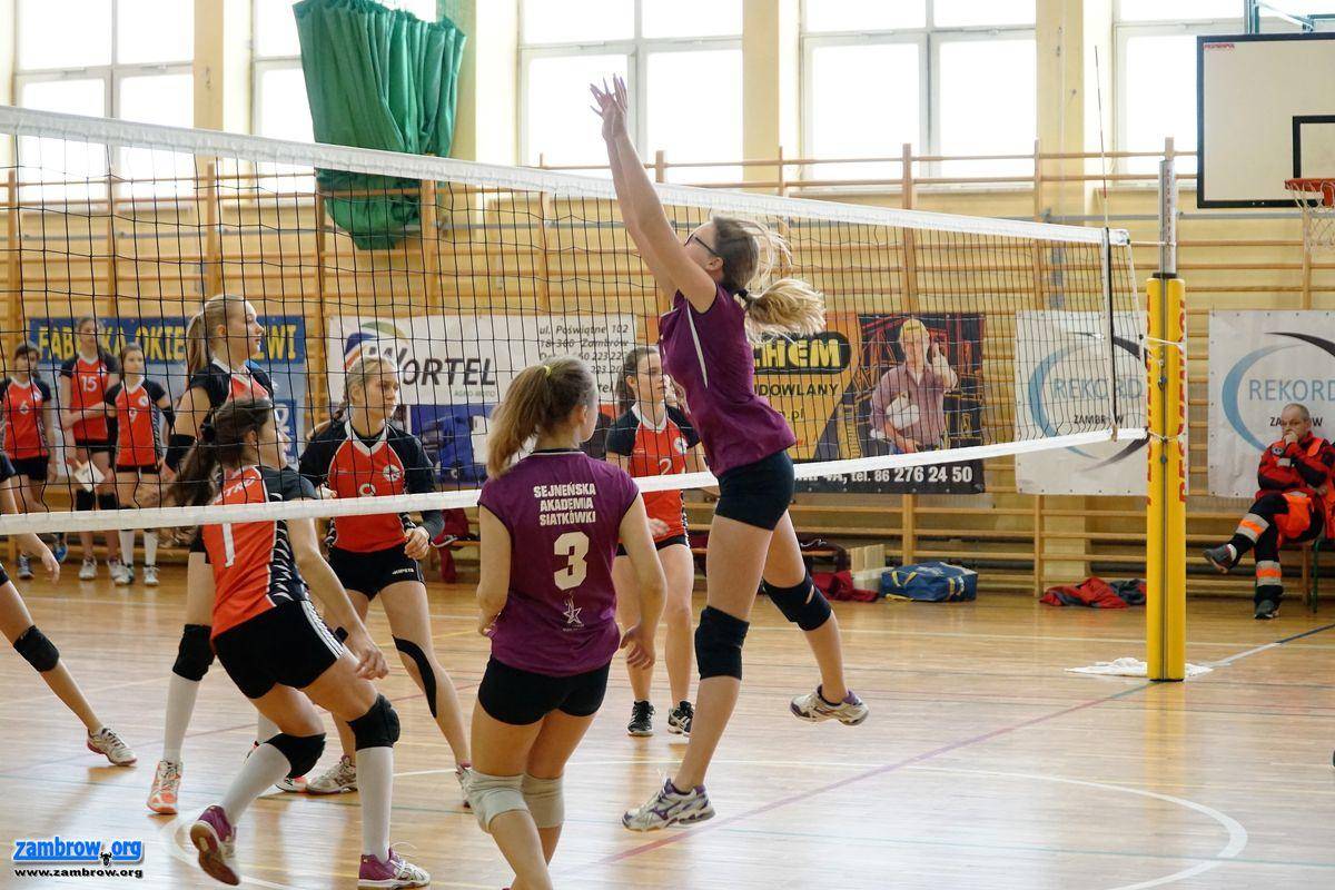 Młode siatkarki walczyły o Puchar Przewodniczącego Rady Miasta Zambrów [foto+video]