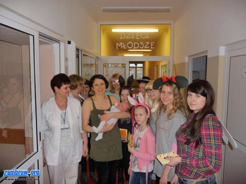 Wolontariusze z ZSA odwiedzili chorych 