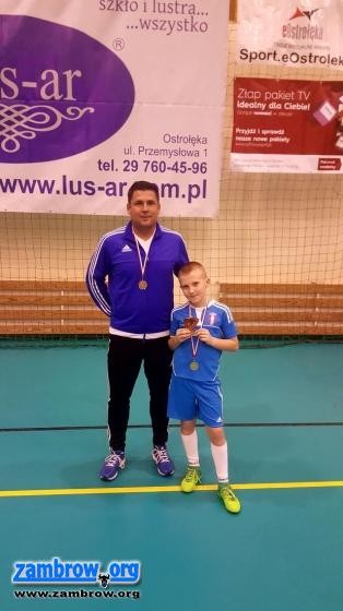 Zwycięstwo drużyny Olimpii w turnieju piłkarskim w Ostrołęce