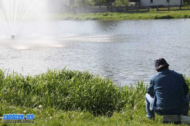 Rozegrano Towarzyskie Zawody Wędkarskie na Zalewie w Zambrowie