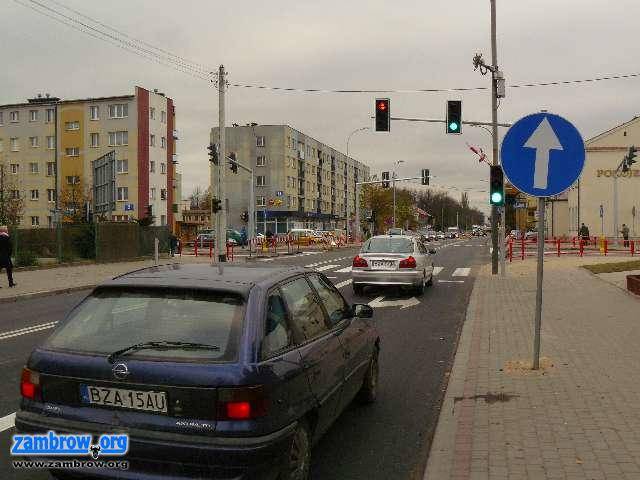 Skrzyżowanie AWP z 71PP i Obrońców Zambrowa już otwarte