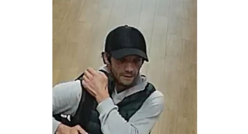 Kradzież perfum. Policja poszukuje tego mężczyzny