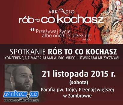 Zapraszamy na spotkanie ph. „Rób to, co kochasz” 