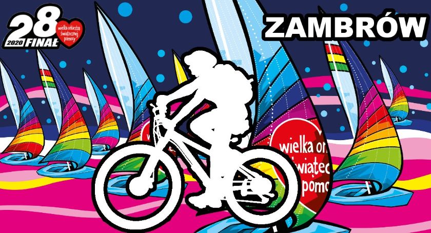 Finał WOŚP Zambrów: Zapraszamy na rajd rowerowy „28/28 – czyli 28 kilometrów na 28. Finał