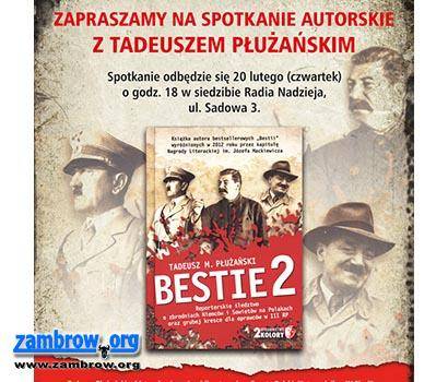 Tadeusz Płużański odwiedzi dziś Łomżę