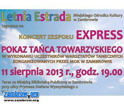 Zapraszamy na kolejną odsłonę Letniej Estrady MOK