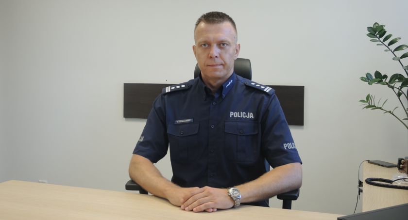 Inspektor Artur Żebrowski nowym komendantem zambrowskiej policji