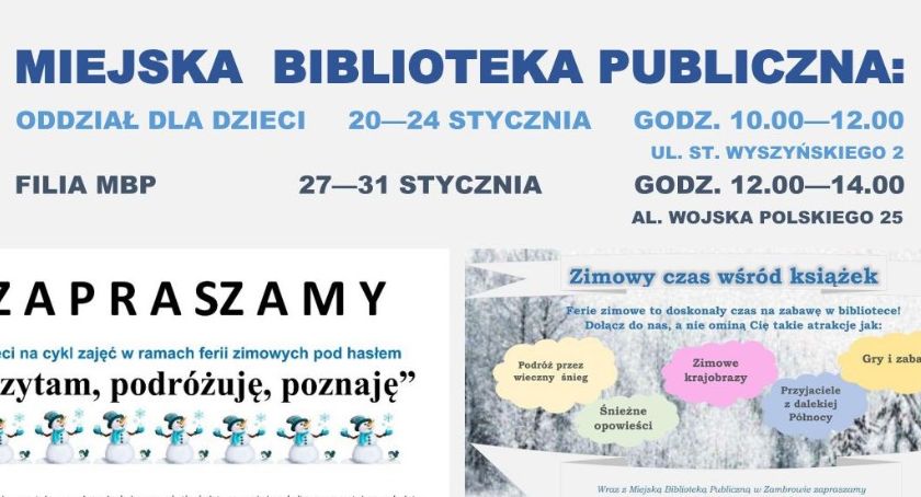 Ferie w bibliotece