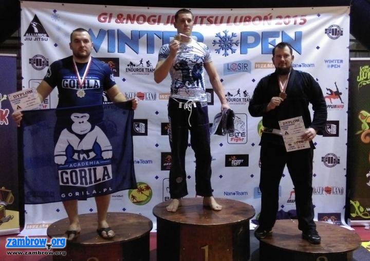 4 medale dla zambrowskich grapplerów