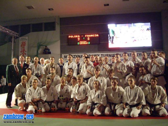 Polska zwyciężyła z Francją 9:6 w karate Kyokushin