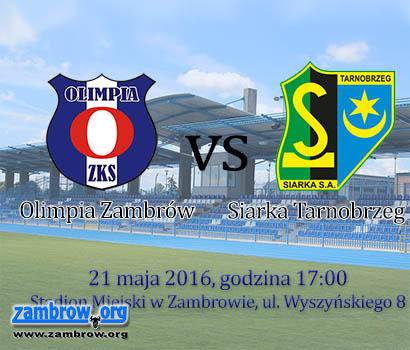 Olimpia blisko utrzymania. Zapraszamy na mecz z Siarką