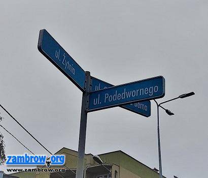 Ulice Podedwornego w Zambrowie i Szumowie do dekomunizacji?