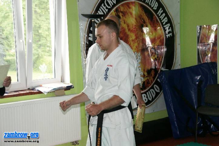 Seminarium technik karate w Ciechanowcu