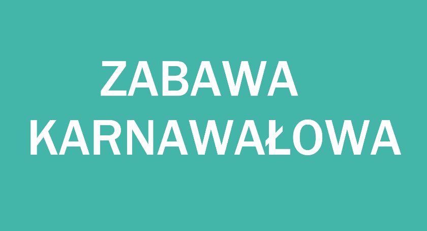 Zapraszamy na zabawę karnawałową do kawiarenki Volo Cafe