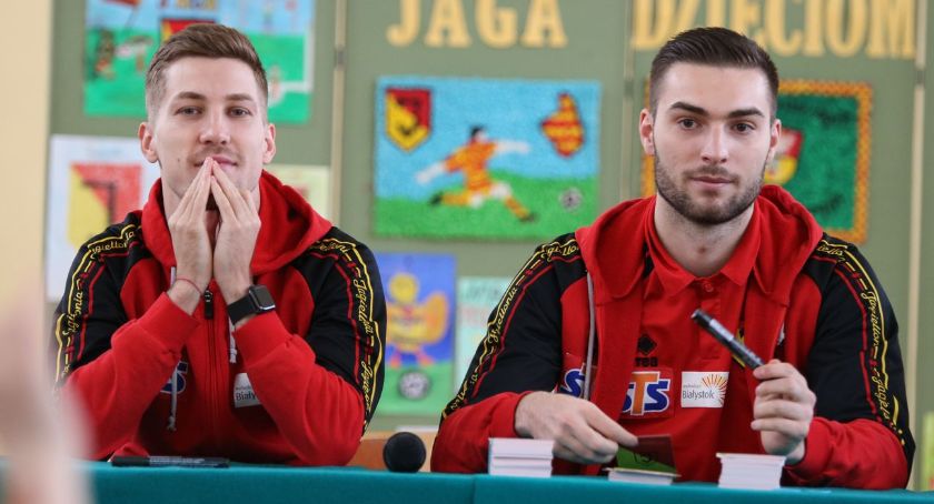 Spotkanie z zawodnikami Jagiellonii w Kołakach Kościelnych [foto]