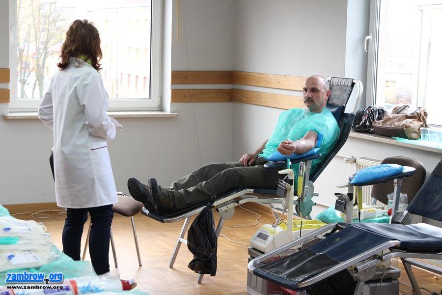 Mieszkańcy Zambrowa oddali krew w ramach ogólnopolskiej akcji [foto+video]