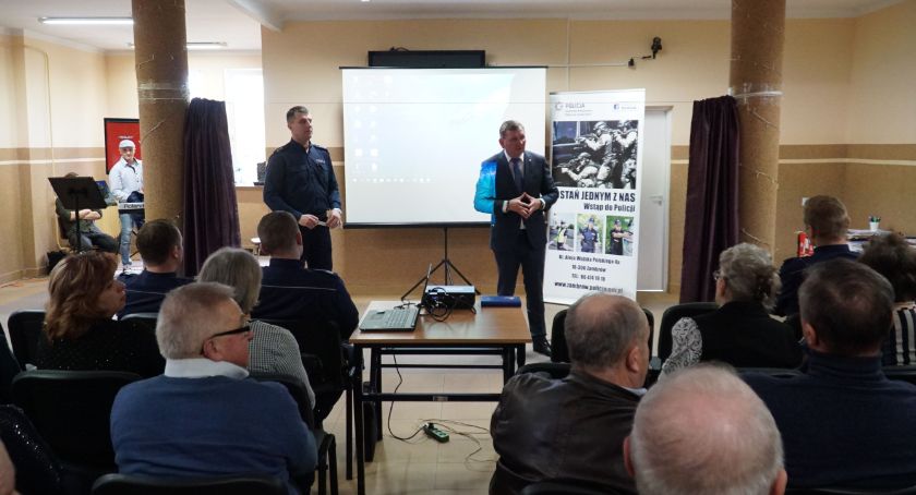 Debatowali o bezpieczeństwie w gminie Rutki [foto]