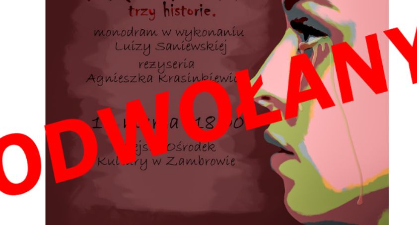 Koronawirus. W Zambrowie odwołują imprezy