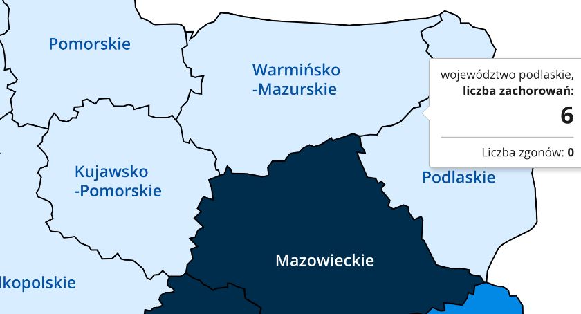 Zmarła ósma osoba zakażona koronawirusem