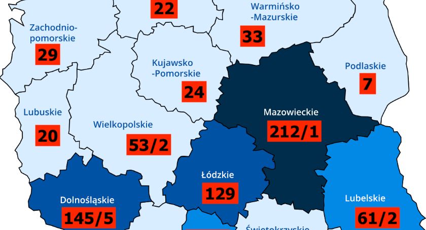 Trzynasta ofiara COVID-19 w Polsce. Ilość zakażonych rośnie