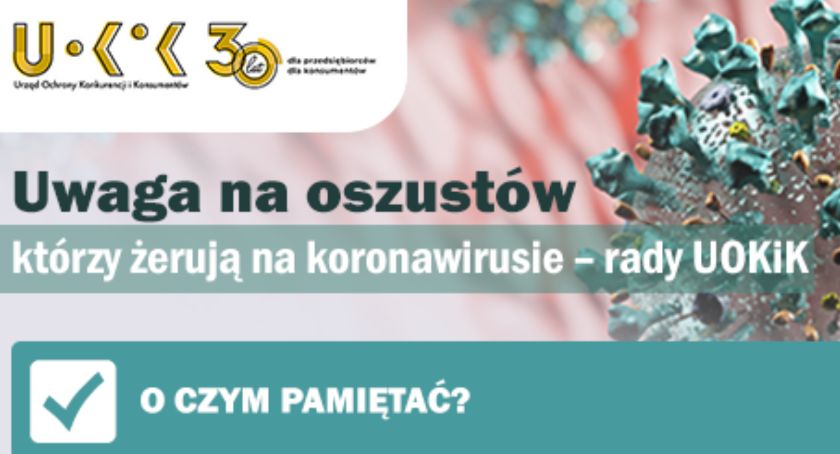 Uwaga! Oszukują na koronawirusa