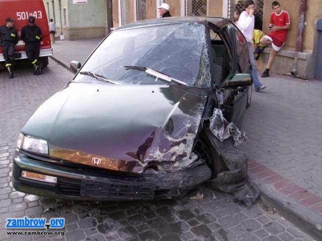 Śmiertelny wypadek k.Zambrowa