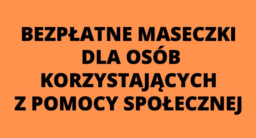Bezpłatne maseczki trafią do kolejnych mieszkańców Zambrowa