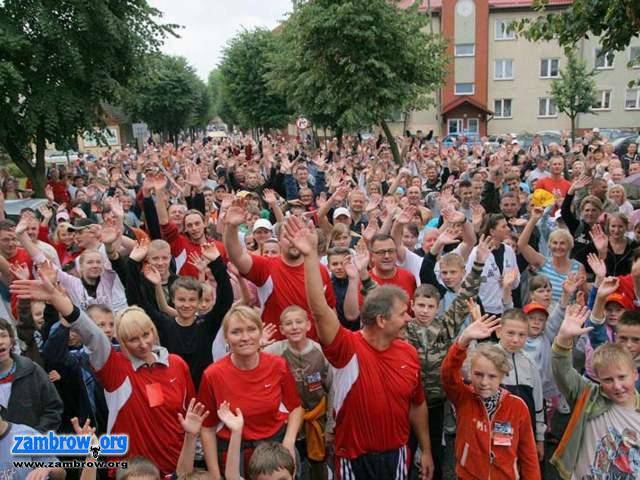 Młodzi sportowcy w Ustce