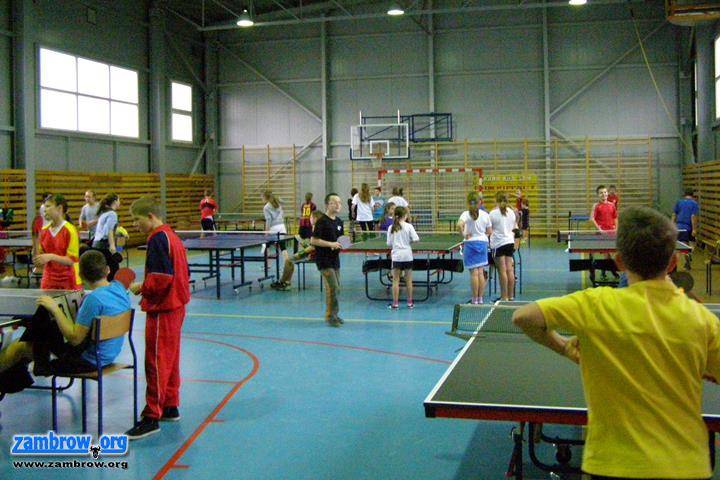 Indywidualne mistrzostwa powiatu w tenisie stołowym