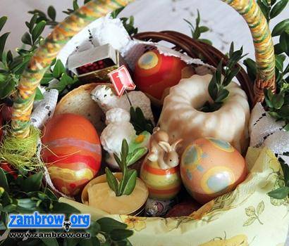 Harmonogram święcenia pokarmów w zambrowskich parafiach