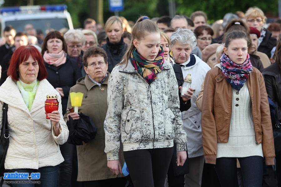 Marsz z Matką Boską Fatimską [foto]