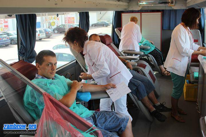 Zambrowianie oddali ponad 19 litrów krwi. W niedzielę kolejna akcja