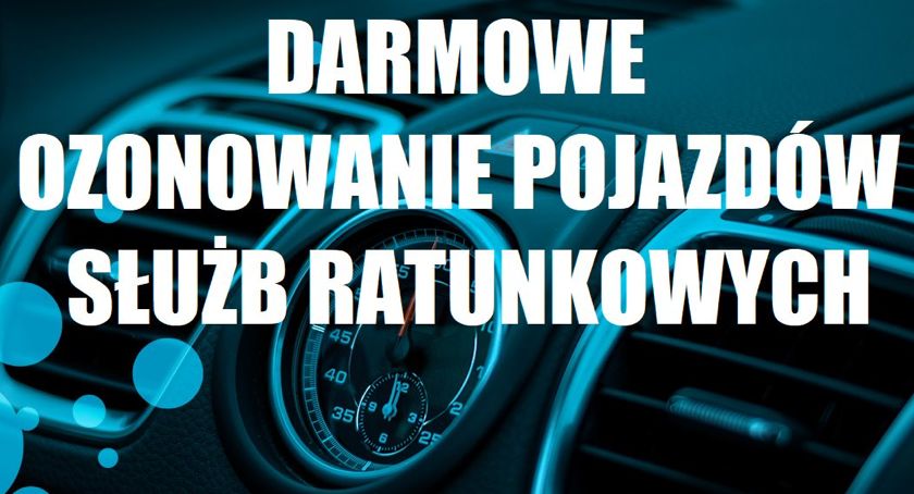 Aku-Oil proponuje darmowe ozonowanie dla służb ratowniczych