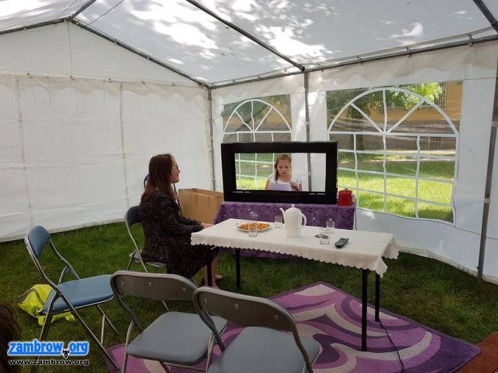 Piknik przy poradni psychologiczno-pedagogicznej