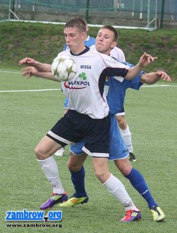 Olimpia Zambrów pokonała Wissę Szczuczyn 4:0 [foto]