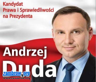 Andrzej Duda odwiedzi Zambrów 