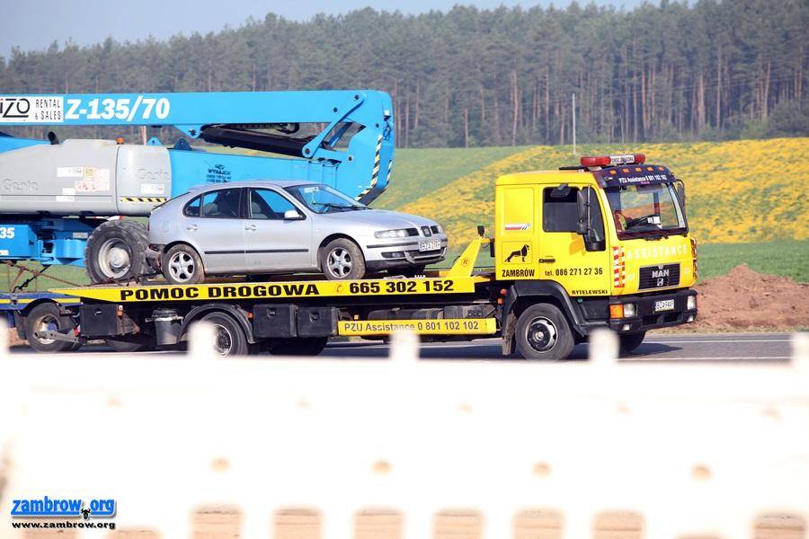 Wypadek na DK8 