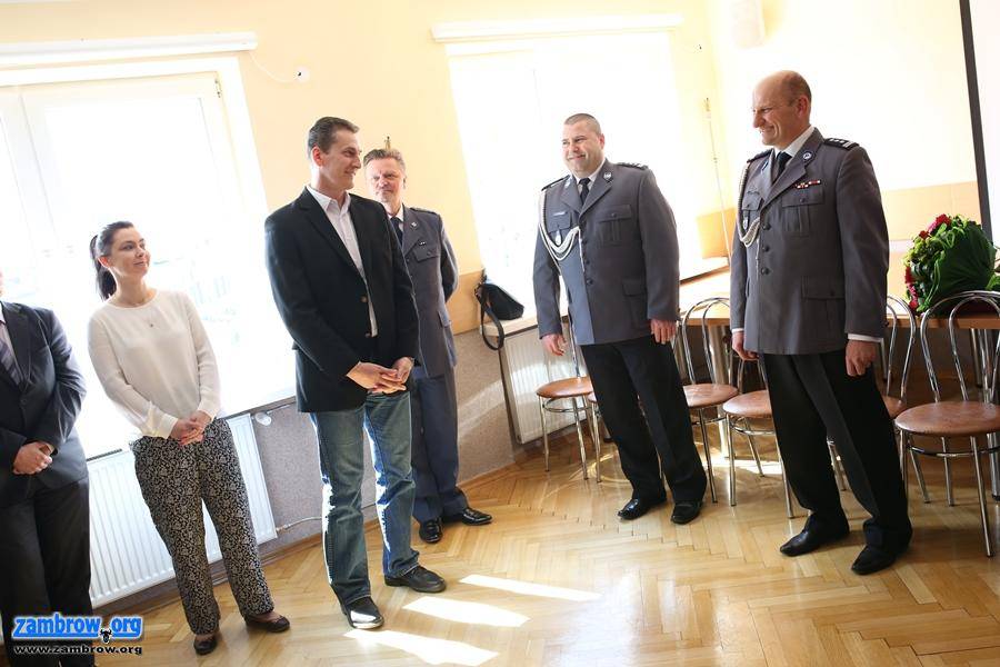 Komendant zambrowskiej policji przechodzi na emeryturę [foto]