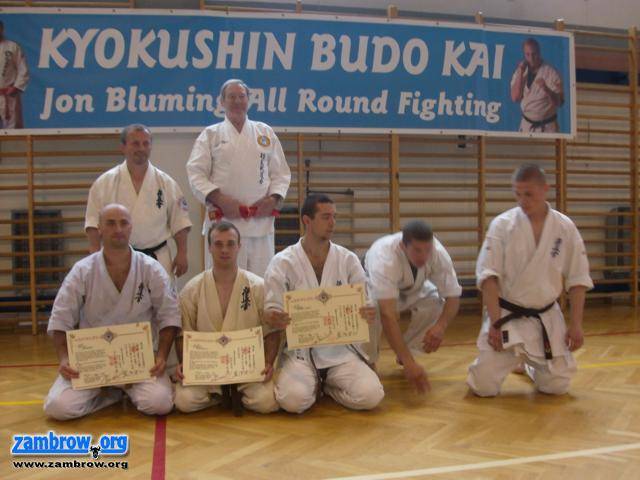 Czarne pasy w Mazowiecko - Podlaskim Klubie Karate