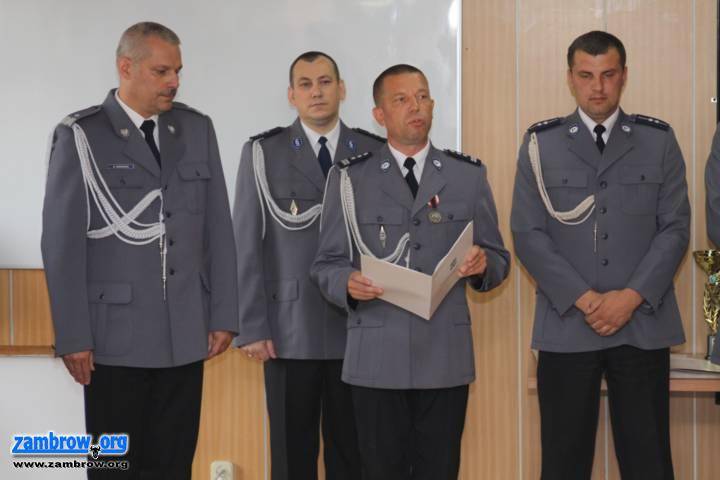 Zambrowscy policjanci otrzymali awanse