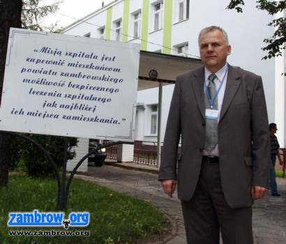 Wywiad z Bogusławem Dębskim nowym prezesem zambrowskiego szpitala 