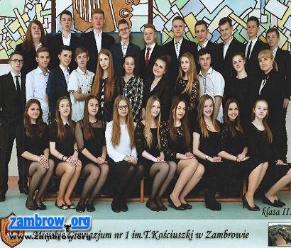 Klasa IIIA dziękuje Pani Ewie Tomżyńskiej