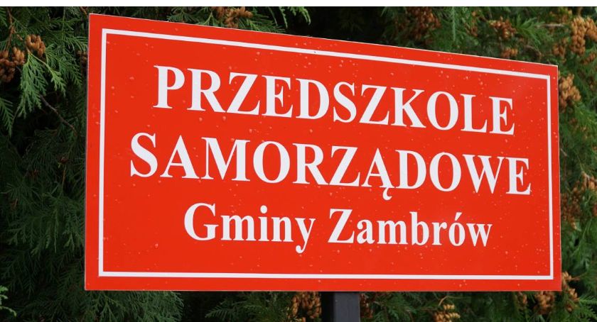 11 maja otwarcie oddziałów przedszkolnych na terenie gminy Zambrów