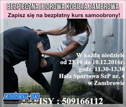 W niedzielę rusza kurs samoobrony! [video]