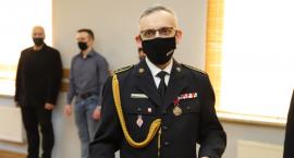 Kierownik sekcji kwatermistrzowsko–technicznej w KP PSP w Zambrowie pożegnał się ze służbą [foto]